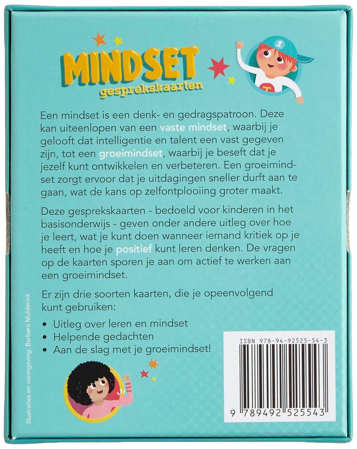 Mindset gesprekskaarten: leer positiever denken en durf meer!