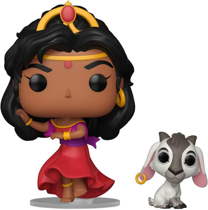 Funko POP! & Buddy: Hunchback of Notre Dame - Esmeralda & Djali - Figura in vinile da collezione - Idea regalo - Prodotto ufficiale - Giocattoli per bambini e adulti