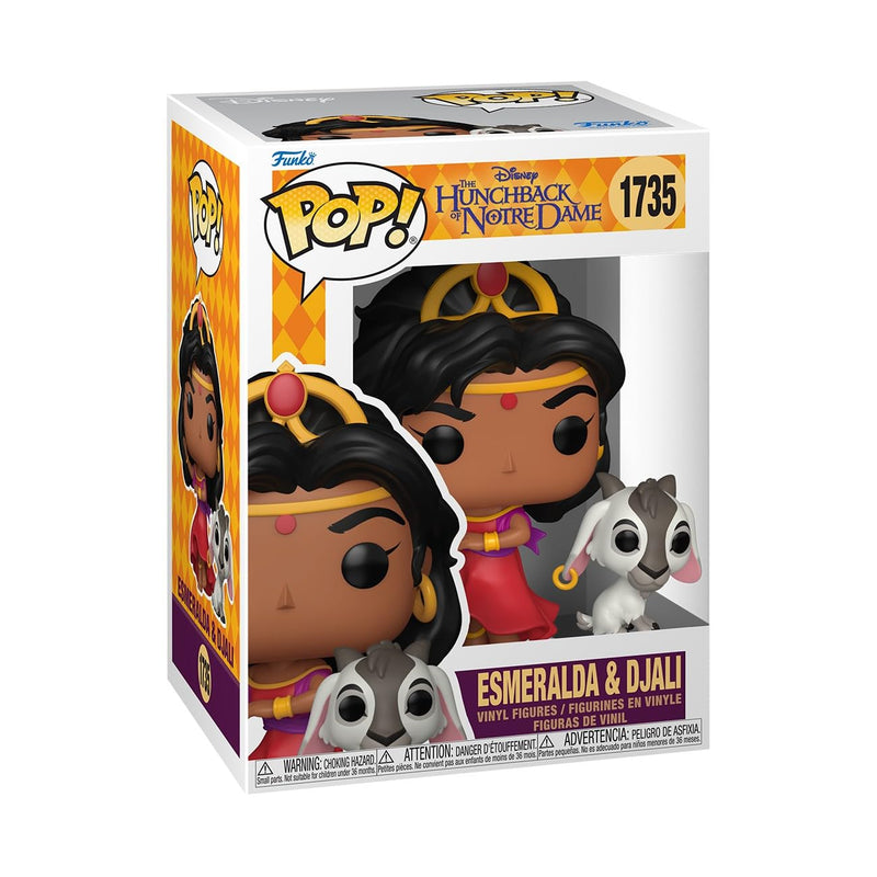 Funko POP! & Buddy: Hunchback of Notre Dame - Esmeralda & Djali - Collectable Vinyl Figure - Gift Idea - Official Merchandise - Toys For Kids & Adults - Model Figure for Collectors and Display
