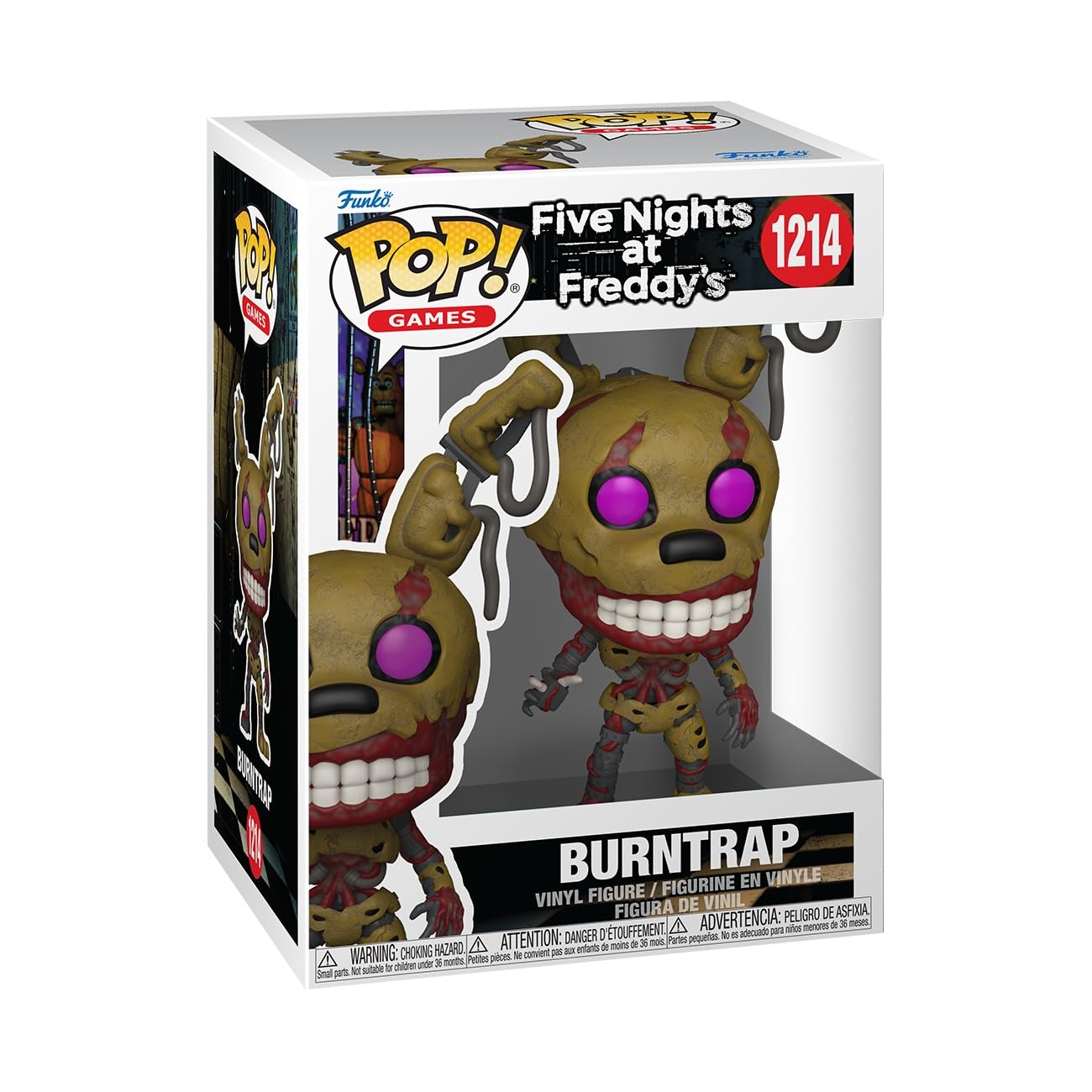 Funko POP! Games: Five Nights at Freddy's - FNAF - Burntrap - Collectable Vinyl Figure - Gift Idea - Official Merchandise - Toys For Kids & Adults - Model Figure for Collectors and Display