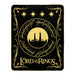 ABYSTYLE Lord of The Rings Fellowship of The Ring Blanket | Lord of the Rings Blanket | Blanket | Throw for Sofas & Beds | Lord of the Rings Merchandise | Lord of The Rings Gifts