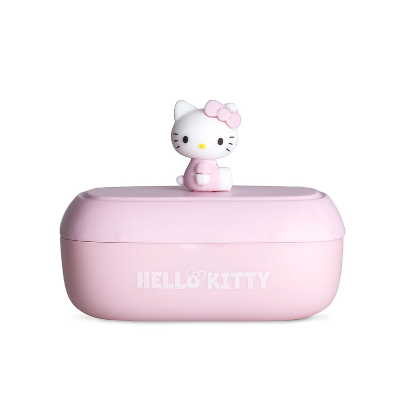 OTL Technologies Hello Kitty 3D Collectable Character TWS Wireless Earphones with Charging Case, Pink