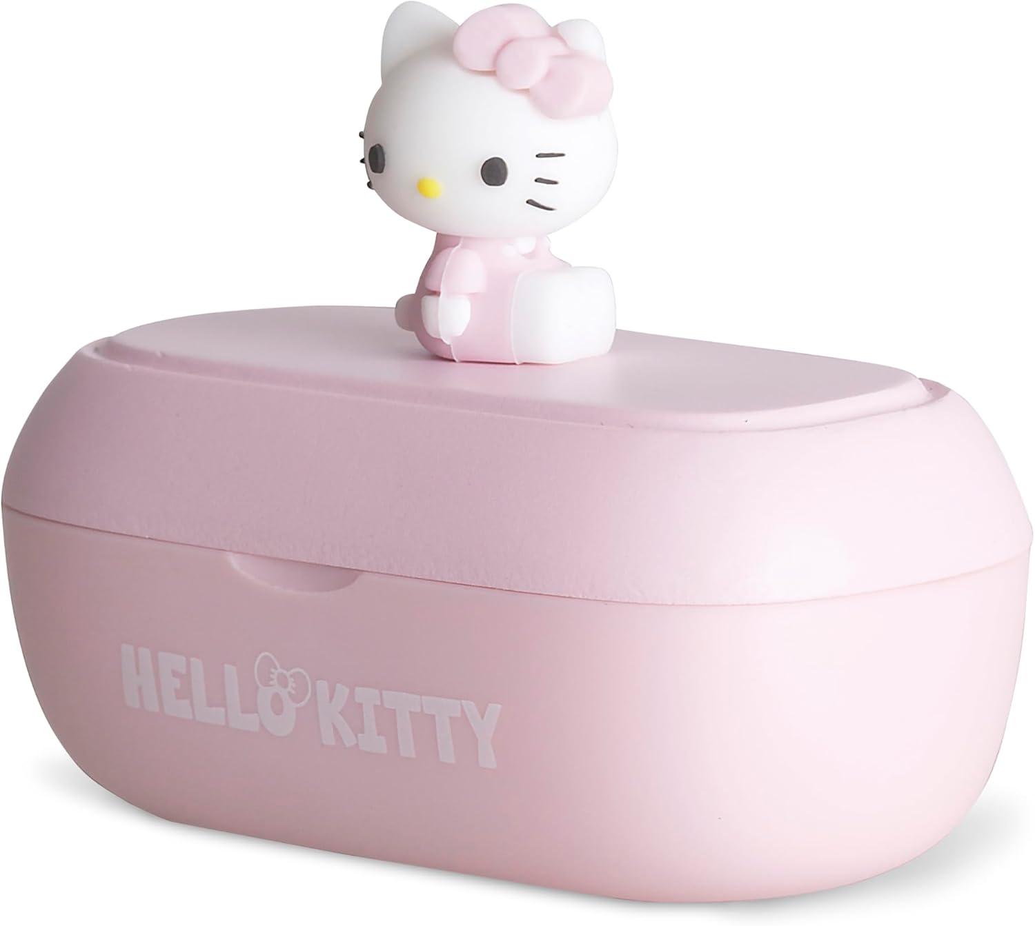 OTL Technologies Hello Kitty 3D Collectable Character TWS Wireless Earphones with Charging Case, Pink