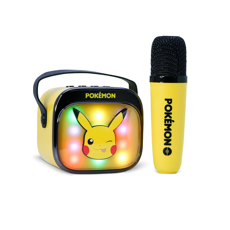 Otl - Light Up Wireless Karaoke Speaker W/ Microphone - Pikachu