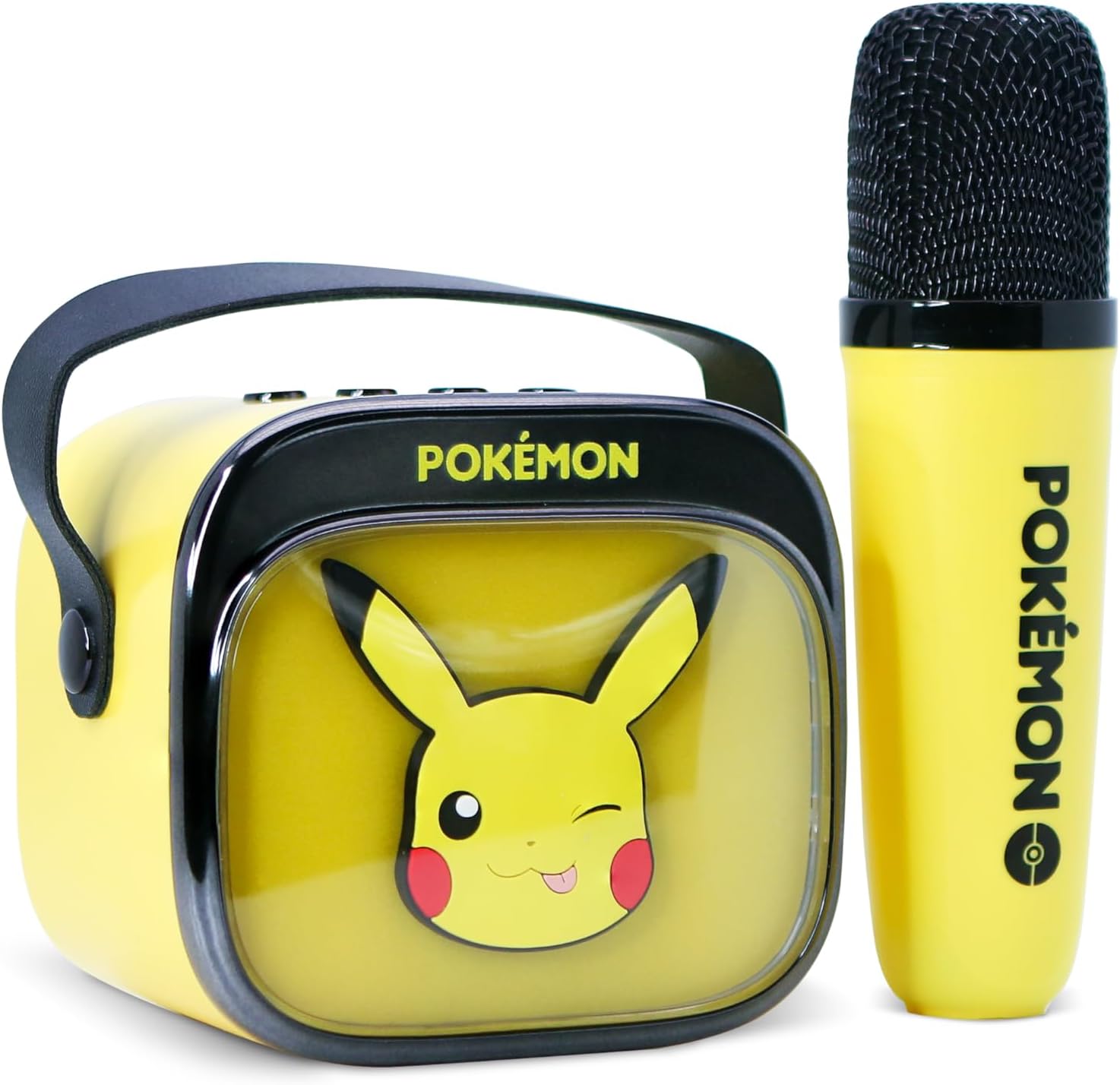 Otl - Light Up Wireless Karaoke Speaker W/ Microphone - Pikachu