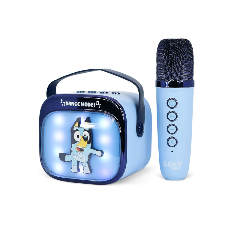 Otl - Light Up Wireless Karaoke Speaker W/ Microphone - Bluey