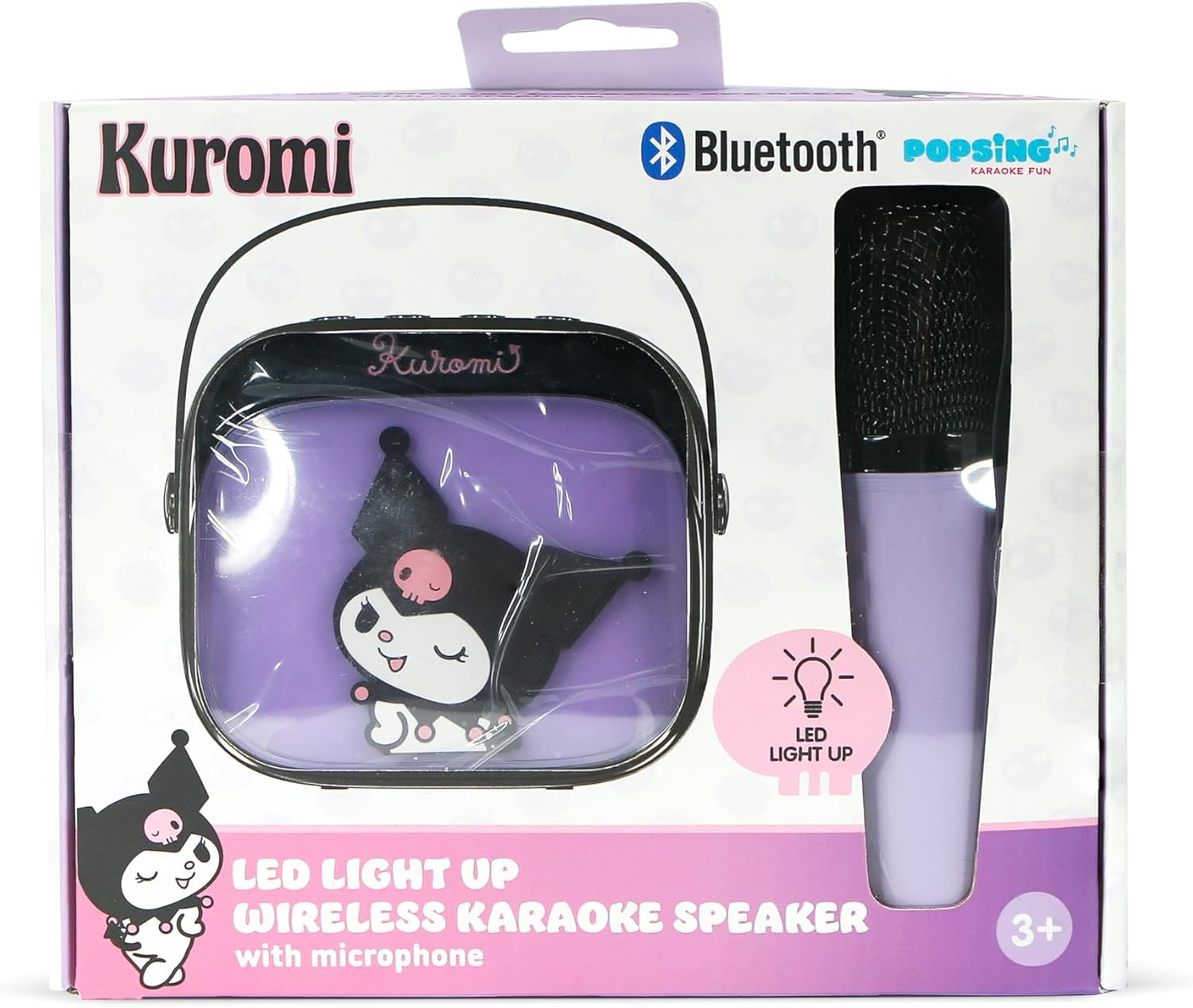 Otl - Light Up Wireless Karaoke Speaker W/ Microphone - Kurami