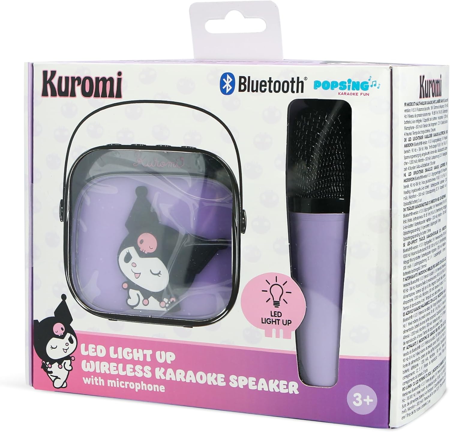 Otl - Light Up Wireless Karaoke Speaker W/ Microphone - Kurami