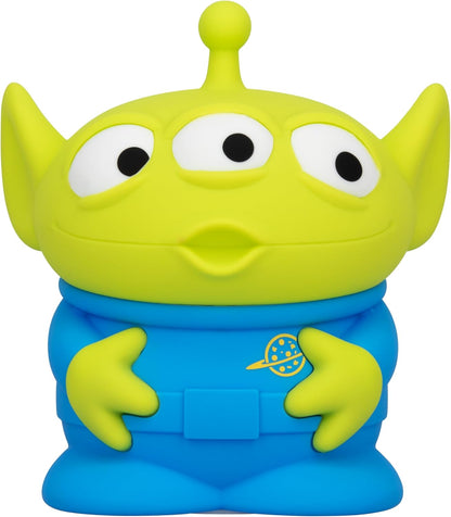 Paladone Disney Pixar Toy Story Alien SquishyGlo Rechargeable Silicone Night Light, 17cm, 1–3 Hour Timer, 3 Brightness Levels, Officially Licensed