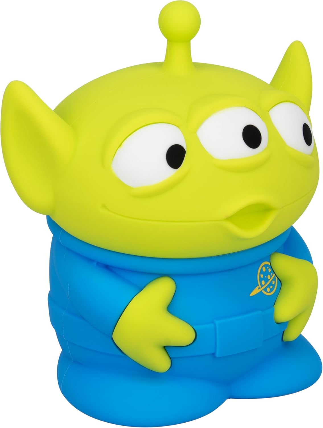 Paladone Disney Pixar Toy Story Alien SquishyGlo Rechargeable Silicone Night Light, 17cm, 1–3 Hour Timer, 3 Brightness Levels, Officially Licensed
