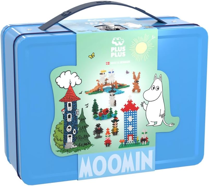 Plus Plus - Moomin Valley Tinbox Blue (4394)