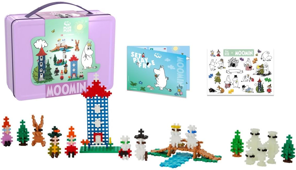 Plus Plus - Moomin Valley Tinbox Purple (4426)