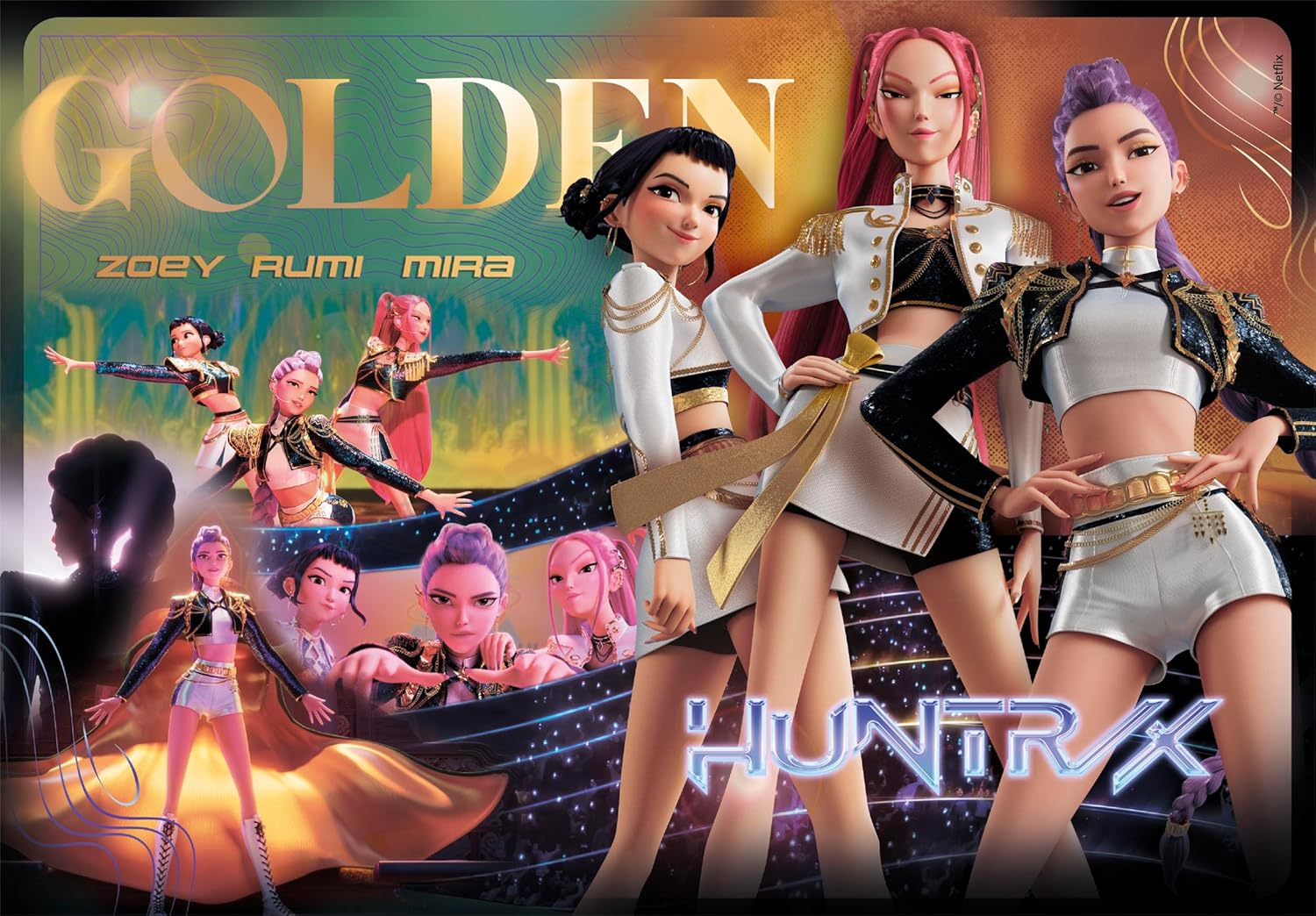 Clementoni Kpop Demon Hunters Puzzle 1000 Teile Erwachsene - Puzzle Erwachsene in 70 x 50 cm - Puzzle Erwachsene anspruchsvoll von Clementoni 37126
