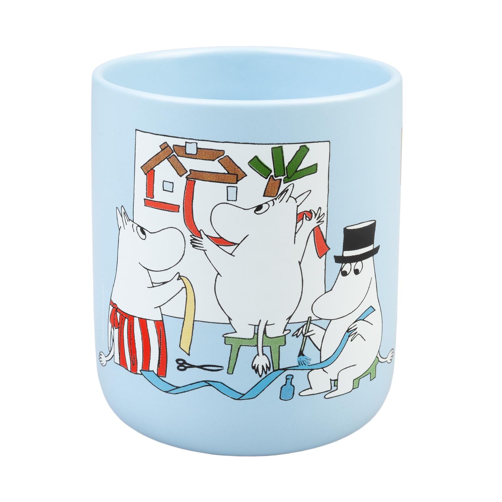 Grupo Erik Portapenne da Scrivania Moomin - Porta Penne Decorativo in Ceramica | Cancelleria (10 x 8 cm