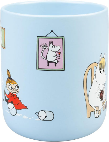 Grupo Erik Portapenne da Scrivania Moomin - Porta Penne Decorativo in Ceramica | Cancelleria (10 x 8 cm