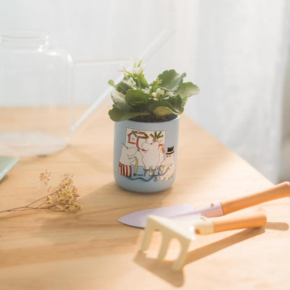 Grupo Erik Portapenne da Scrivania Moomin - Porta Penne Decorativo in Ceramica | Cancelleria (10 x 8 cm