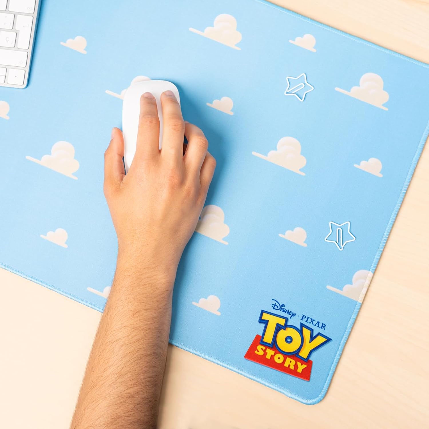 Grupo Erik Tappetino Mouse XXL Disney Toy Story - Tappetino Scrivania Impermeabile e Antiscivolo 80x35cm | Mousepad, Accessori Gaming per Scrivania