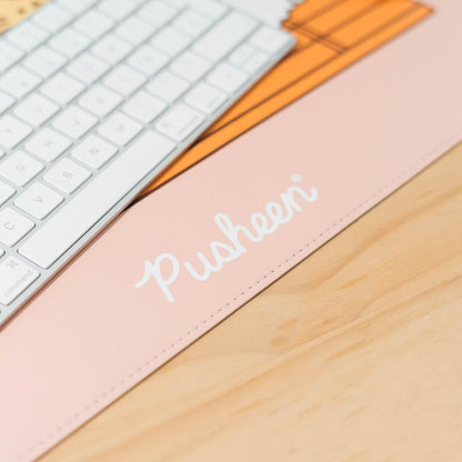 Grupo Erik Tappetino Mouse XXL Pusheen - Tappetino Scrivania Impermeabile e Antiscivolo in Pelle Vegana 35x60 cm | Mousepad, Accessori Gaming per Scrivania