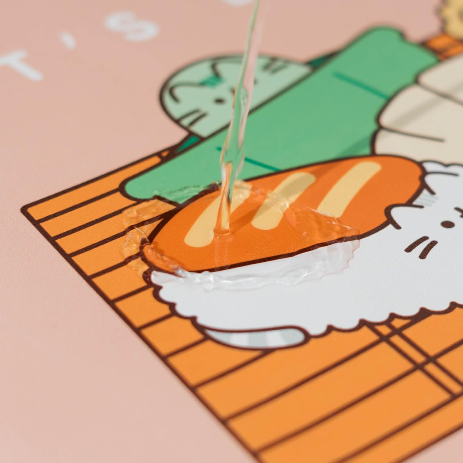 Grupo Erik Tappetino Mouse XXL Pusheen - Tappetino Scrivania Impermeabile e Antiscivolo in Pelle Vegana 35x60 cm | Mousepad, Accessori Gaming per Scrivania