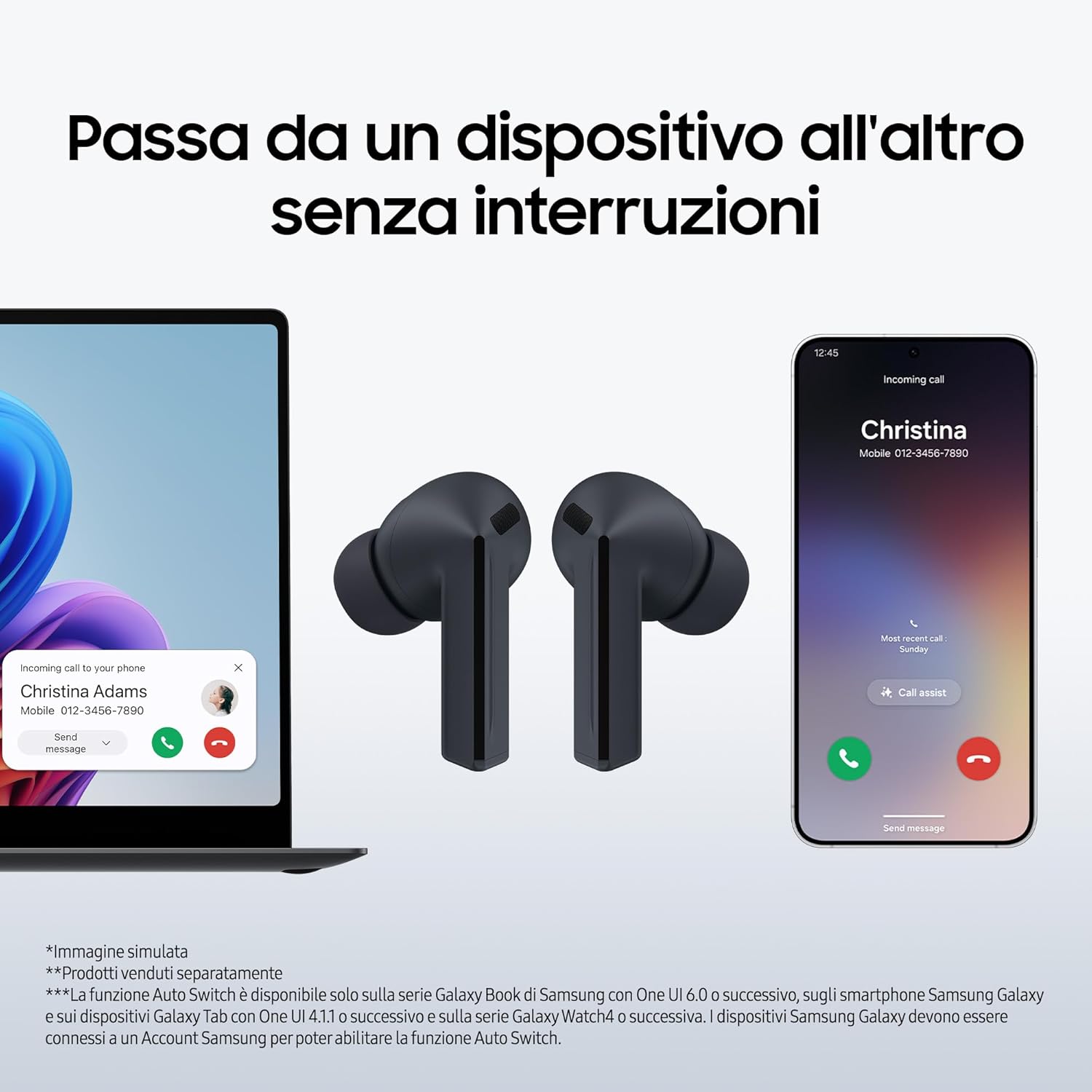 Galaxy Buds 3 Fe Black