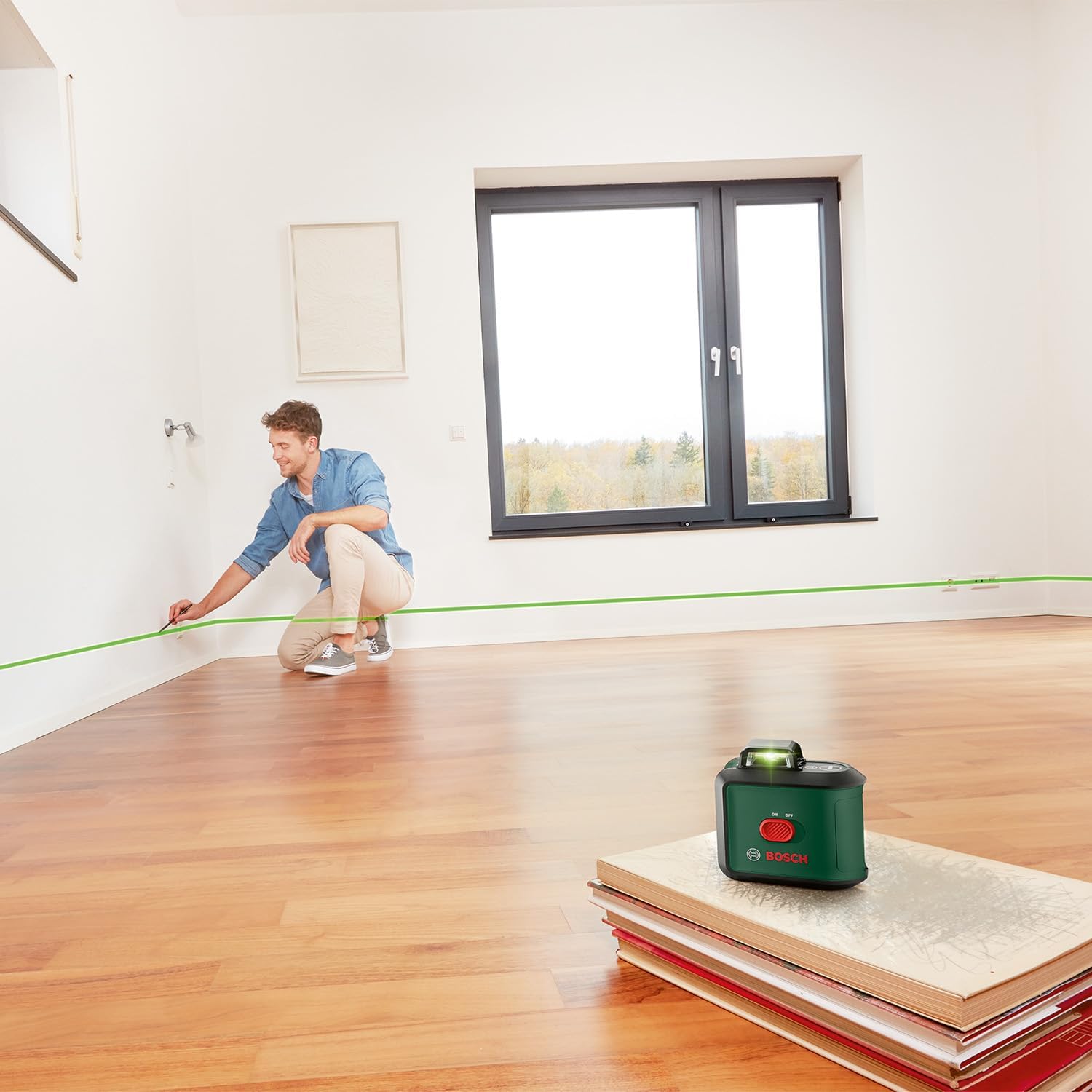 Bosch Universallevel 360 - 360Ý Kruislijnlaser - Inclusief Opbergetui En Batterijen