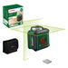 Bosch Universallevel 360 - 360Ý Kruislijnlaser - Inclusief Opbergetui En Batterijen