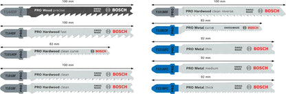 Bosch Accessories 2607011943 Pro Wood And Metal Set, 100 Mm 1 Stuk(S)