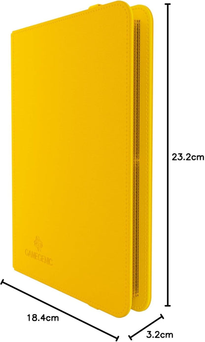 Gamegenic | Prime Album 8-Pocket - Yellow | Trading Card Game Accessory