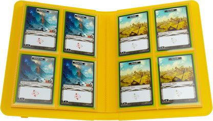 Gamegenic | Prime Album 8-Pocket - Yellow | Trading Card Game Accessory