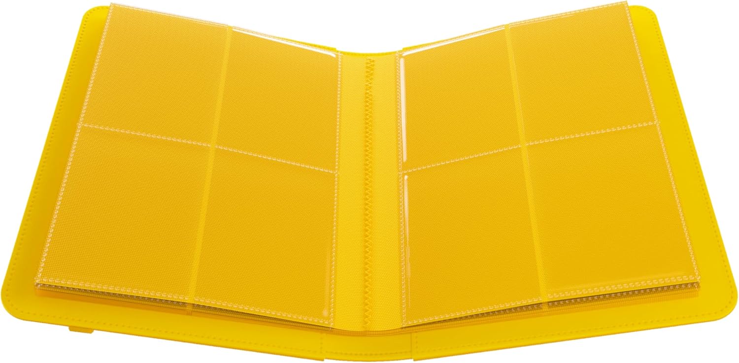 Gamegenic | Prime Album 8-Pocket - Yellow | Trading Card Game Accessory