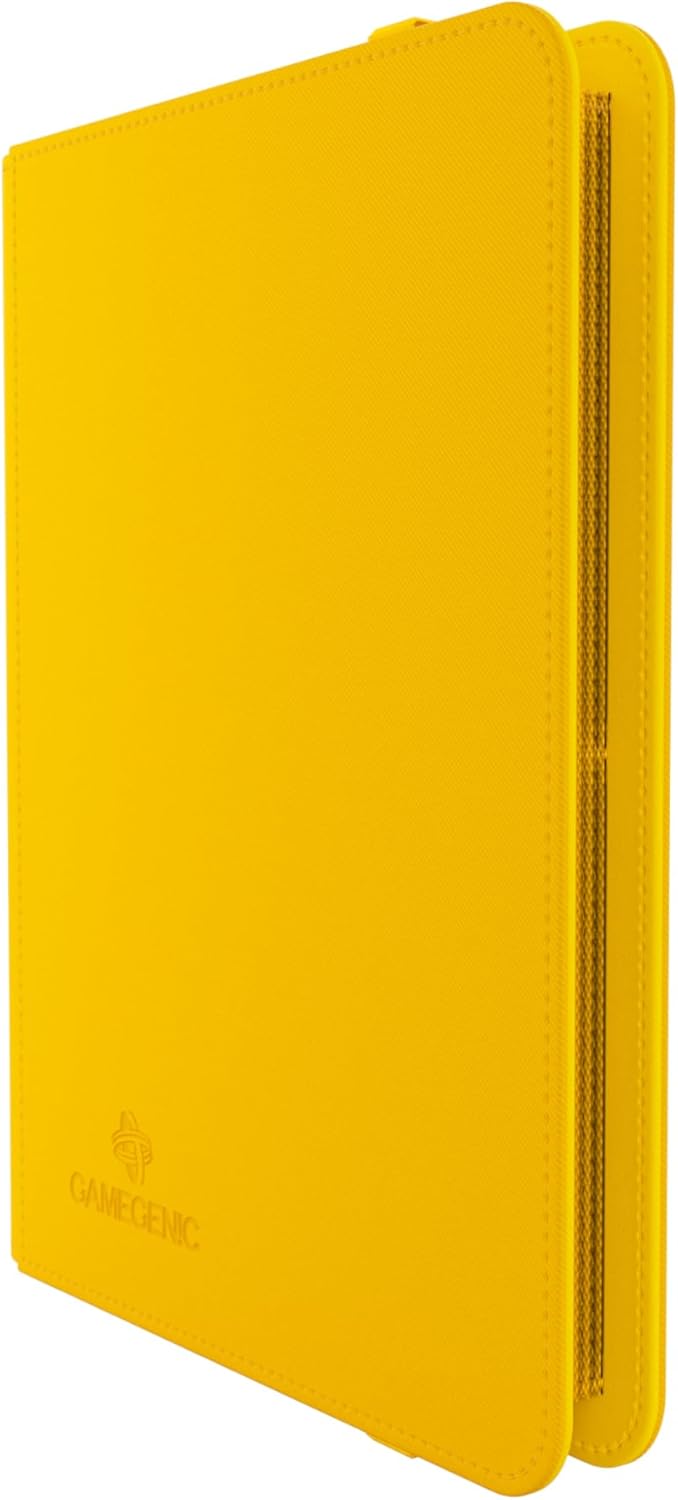 Gamegenic | Prime Album 8-Pocket - Yellow | Trading Card Game Accessory