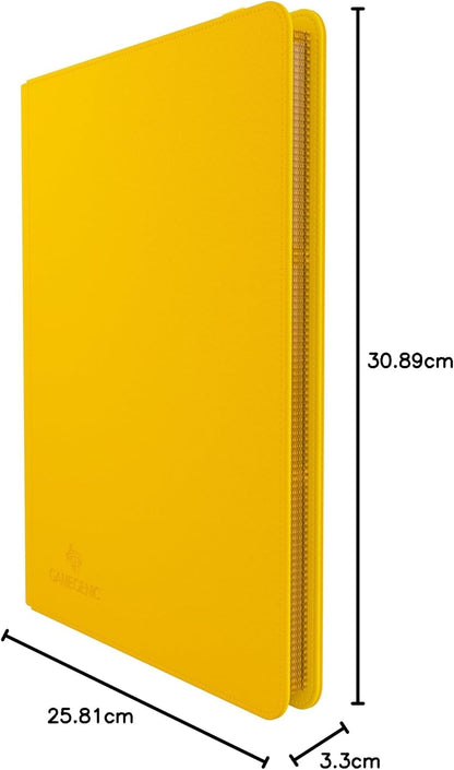 Gamegenic | Prime Album 18-Pocket - Yellow | Trading Card Game Accessory