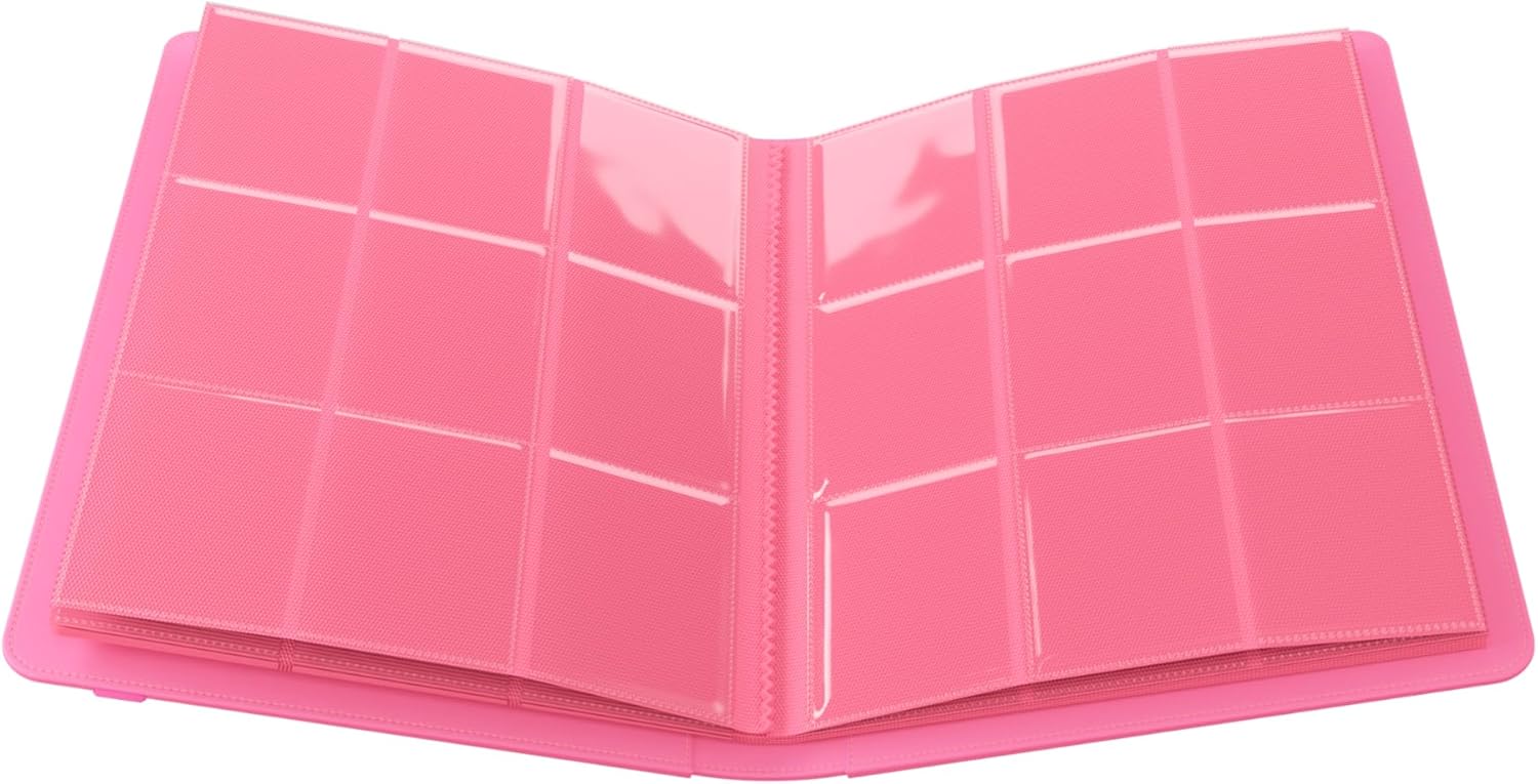 Gamegenic | Prime Album 18-Pocket - Pink | Trading Card Game Accessory