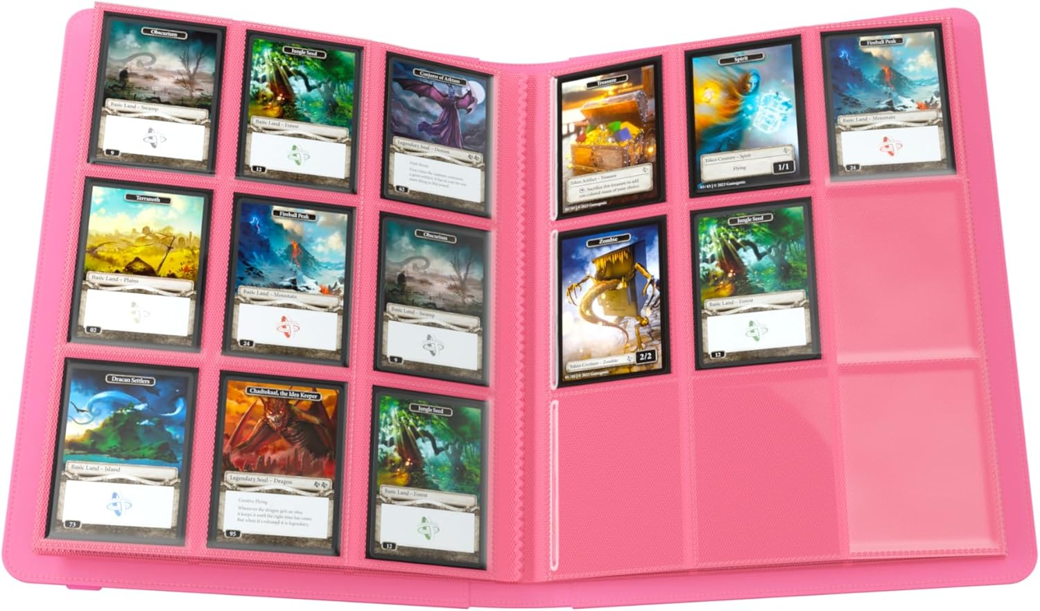 Gamegenic | Prime Album 18-Pocket - Pink | Trading Card Game Accessory