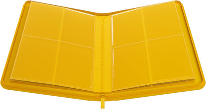 Gamegenic | Zip-Up Album 8-Pocket - Yellow | Trading Card Game Accessory