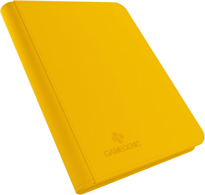 Gamegenic | Zip-Up Album 8-Pocket - Yellow | Trading Card Game Accessory