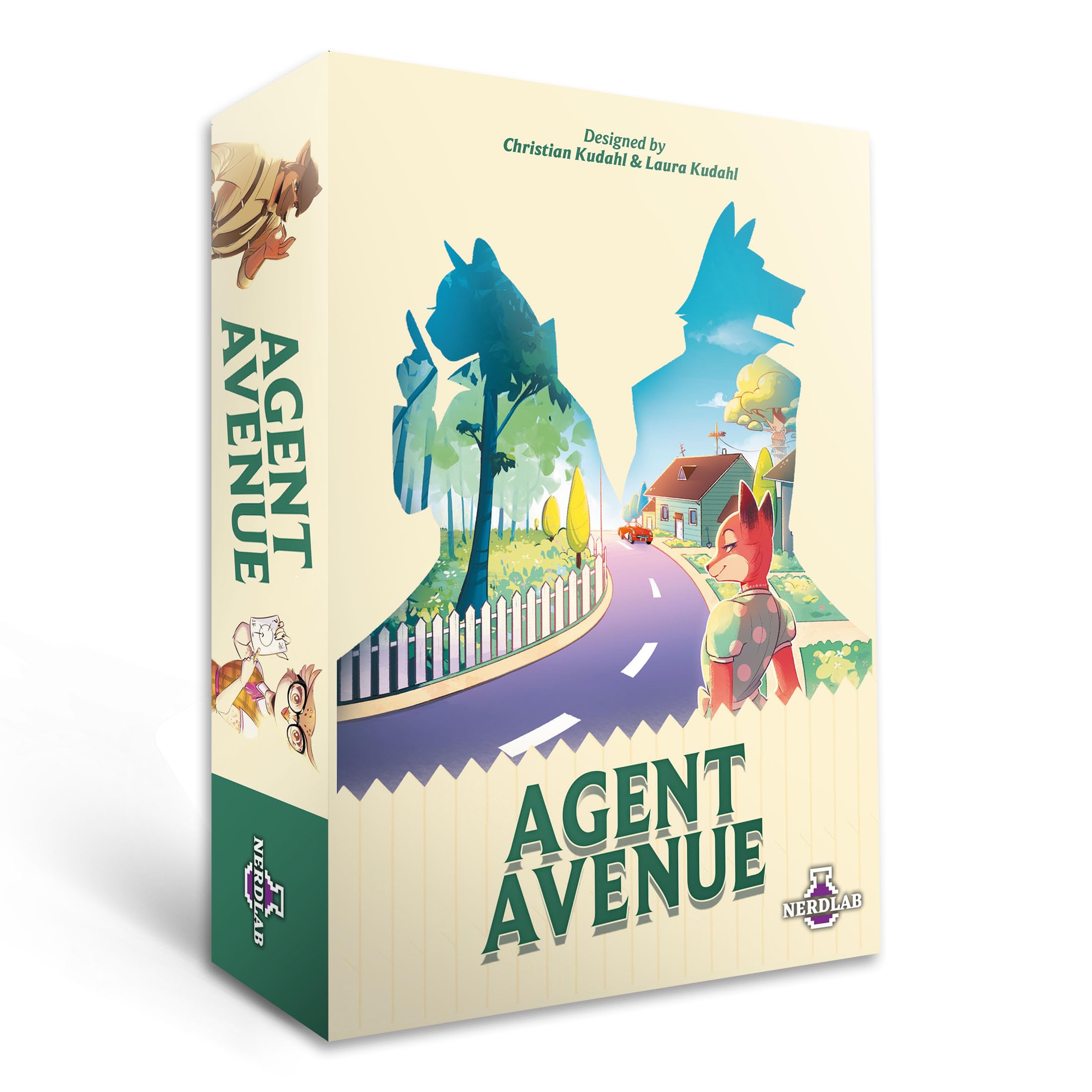 Agent Avenue (English Version) - Strategy Card Game, 2-4 Players, 10-15 Min, 8+ Years, on The Recommendation List for Spiel des Jahres 2025
