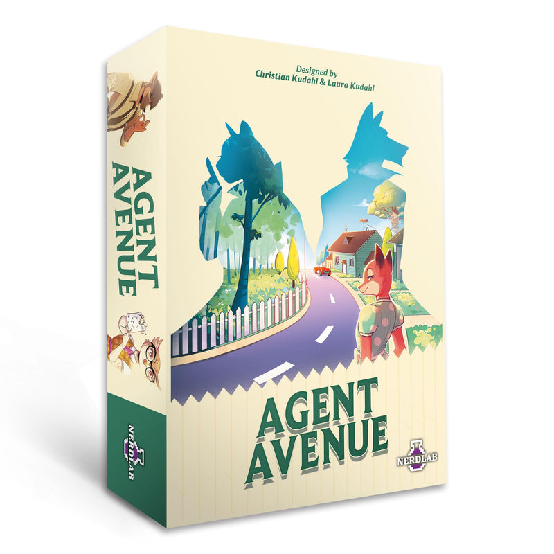 Agent Avenue (English Version) - Strategy Card Game, 2-4 Players, 10-15 Min, 8+ Years, on The Recommendation List for Spiel des Jahres 2025