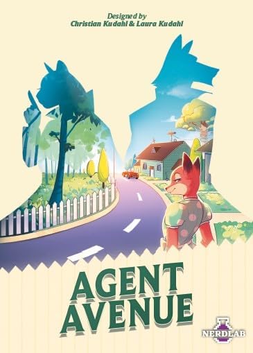 Agent Avenue (English Version) - Strategy Card Game, 2-4 Players, 10-15 Min, 8+ Years, on The Recommendation List for Spiel des Jahres 2025
