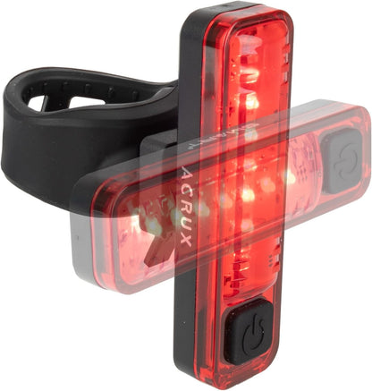 Smart Acrux Fiets Verlichtingsset - Usb Oplaadbaar - Koplamp 70 Lumen - Achterlicht 10 Lumen