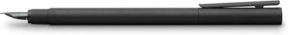 Faber-Castell Neo Slim Fountain Pen Metal Black Matt Spring EF matt black