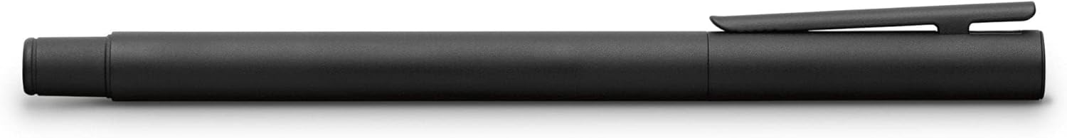 Faber-Castell Neo Slim Fountain Pen Metal Black Matt Spring EF matt black