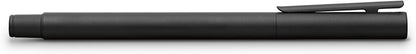 Faber-Castell Neo Slim Fountain Pen Metal Black Matt Spring EF matt black