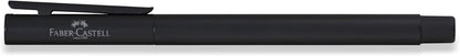 Faber-Castell Neo Slim Fountain Pen Metal Black Matt Spring EF matt black