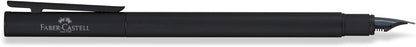 Faber-Castell Neo Slim Fountain Pen Metal Black Matt Spring EF matt black