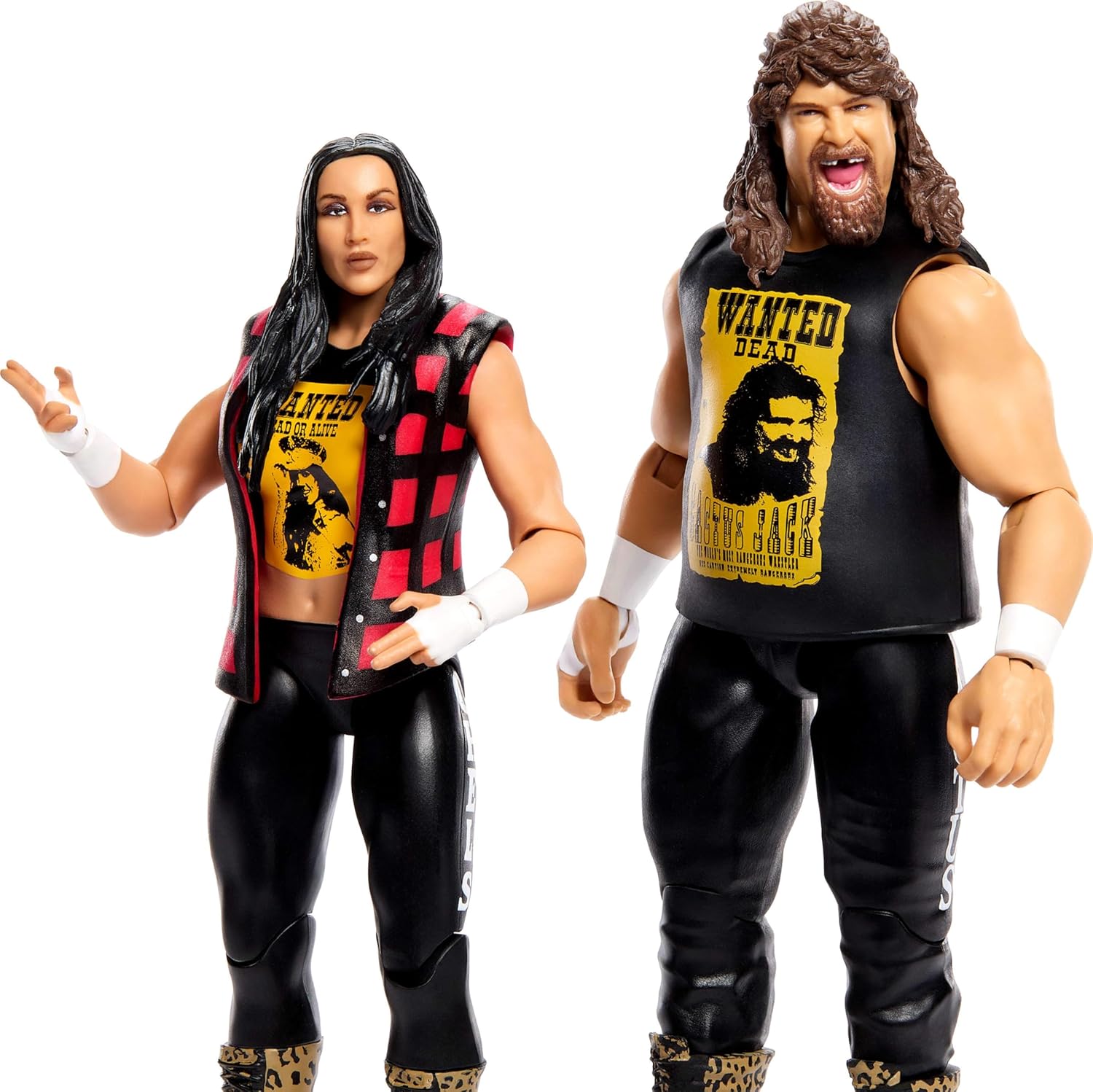 Mattel WWE Chelsea Green & Cactus Jack Main Event Showdown Series 26 Action Figures 2 Pack Wrestling Toy