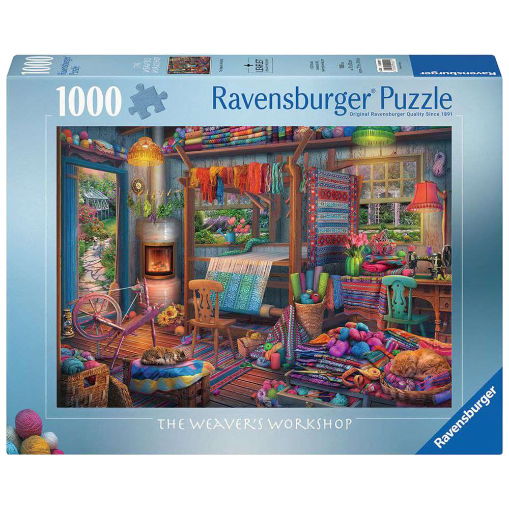 Ravensburger The Weaver's Workshop 1000 Teile Puzzle für Erwachsene und Kinder ab 12 Jahren