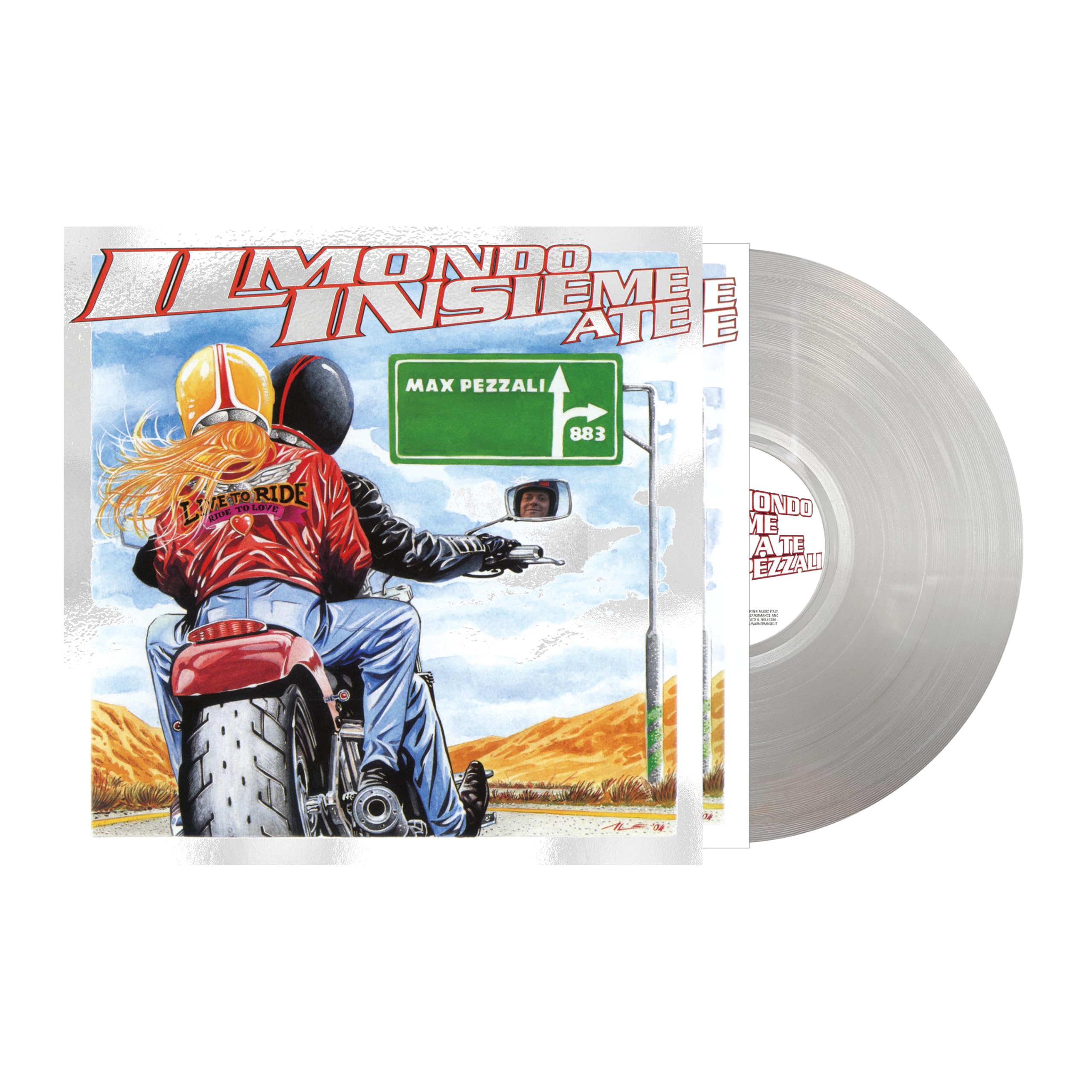 Max Pezzali / 883 - Il Mondo Insieme A Te (Crystal Vinyl)