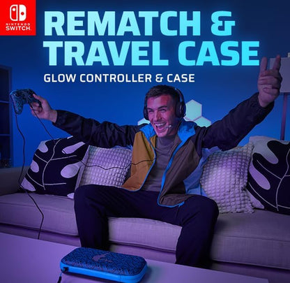 PDP Rematch + Case Bundle GID Sheikah Shoot Nintendo Switch