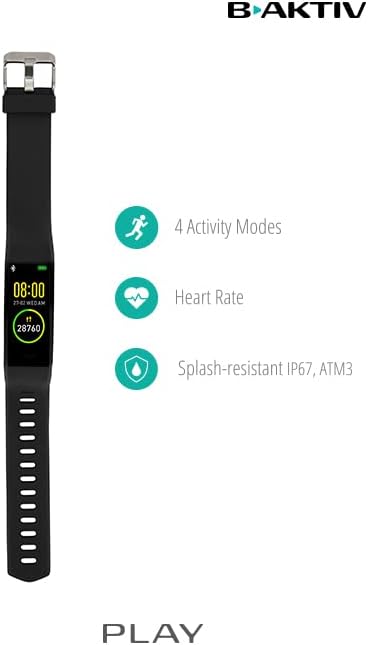 B-AKTIV PLAY SMART BRACELET (Black